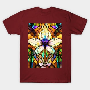 Stained Glass Lily T-Shirt